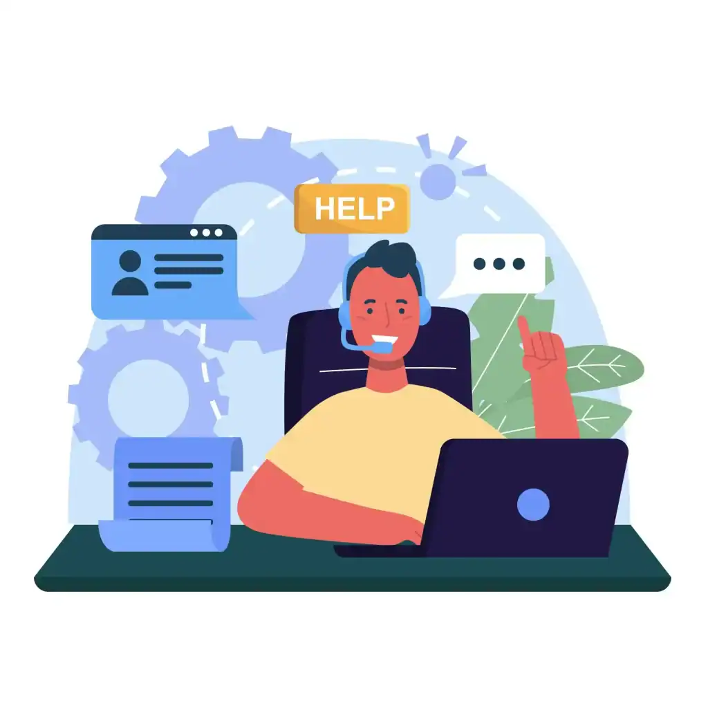 Technical support outsourcing team